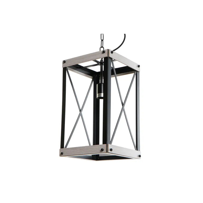 Полилей DKD Home Decor Черен Метал Кафяв 220 V 50 W (25 x