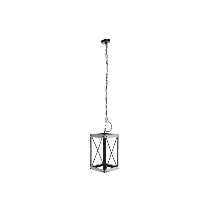 Полилей DKD Home Decor Черен Метал Кафяв 220 V 50 W (25 x