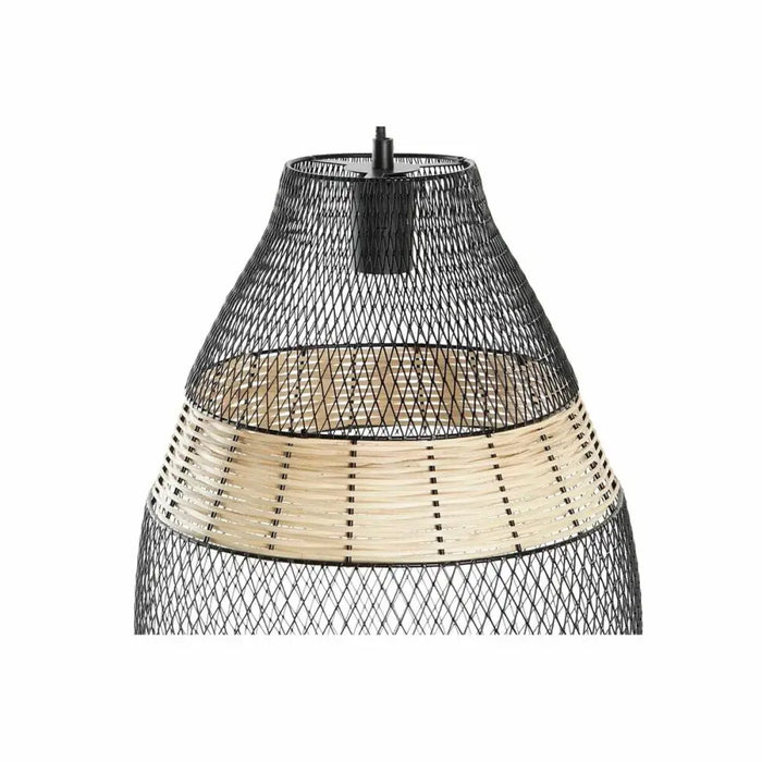 Полилей DKD Home Decor Черен Метал Кафяв 50 W 32 x 32 x 43
