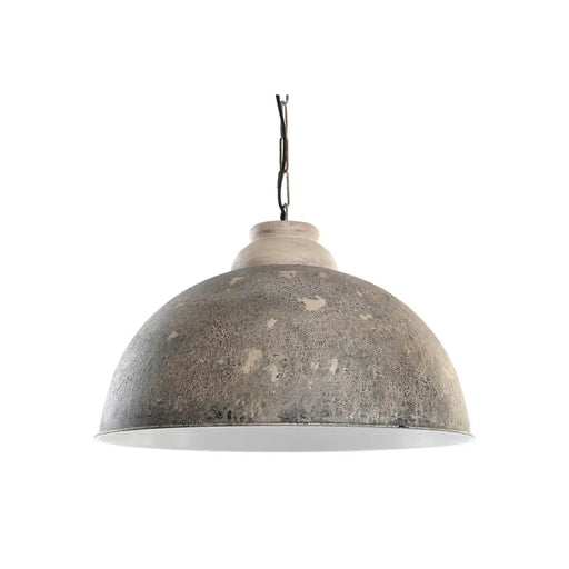Полилей DKD Home Decor Черен Сив Дървен Метал 50 W 61 x 61