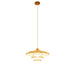 Полилей DKD Home Decor Естествен Бамбук 50 W 40 x 40 x 17 cm