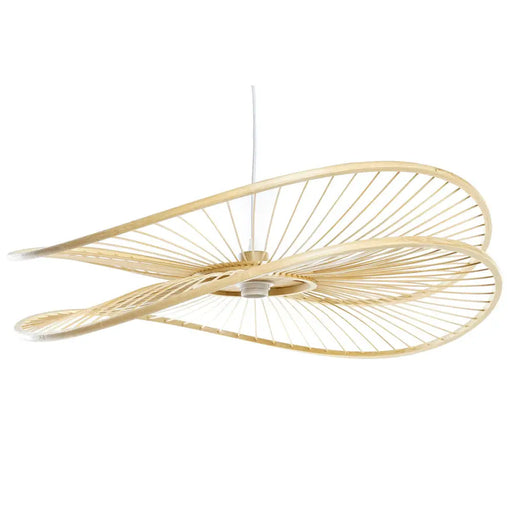 Полилей DKD Home Decor Естествен Бамбук 50 W 70 x 65 x 23 cm
