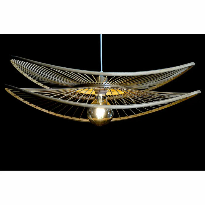 Полилей DKD Home Decor Естествен Бамбук 50 W 70 x 65 x 23 cm