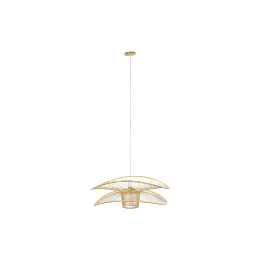 Полилей DKD Home Decor Естествен Бамбук 50 W 80 x 80 x 29 cm
