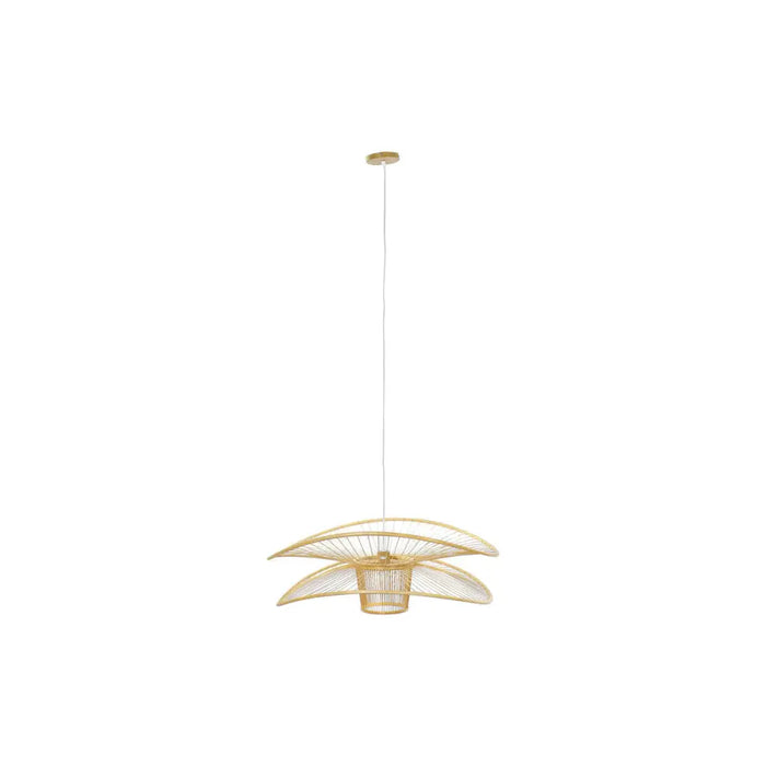 Полилей DKD Home Decor Естествен Бамбук 50 W 80 x 80 x 29 cm