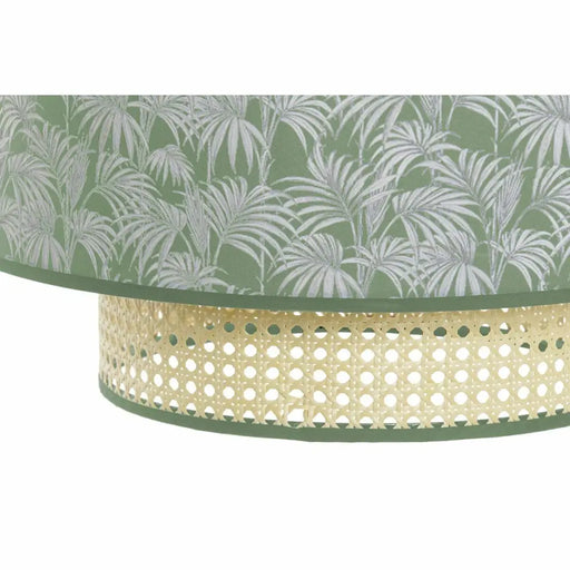 Полилей DKD Home Decor Естествен Черен полиестер Бял Зелен