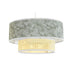 Полилей DKD Home Decor Естествен Черен полиестер Бял Зелен