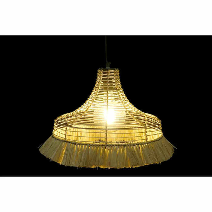 Полилей DKD Home Decor Естествен Метал 40 W Юта (45 x 45 x