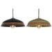 Полилей DKD Home Decor Кафяв Черен Сметана Метал 50 W 42 x