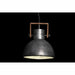 Полилей DKD Home Decor Кафяв Сребрист Метал Дърво манго 50