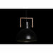 Полилей DKD Home Decor Кафяв Черен Метал Дърво манго 50 W