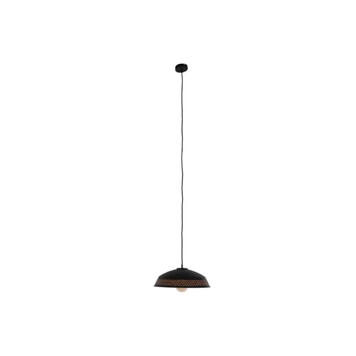 Полилей DKD Home Decor Кафяв Черен Сметана Метал 50 W 42 x