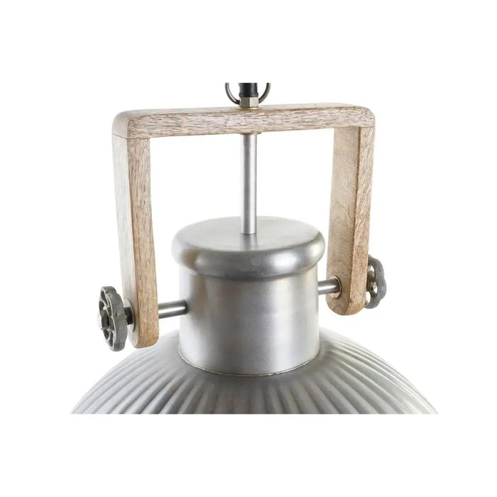 Полилей DKD Home Decor Кафяв Сребрист Желязо Дърво манго 50