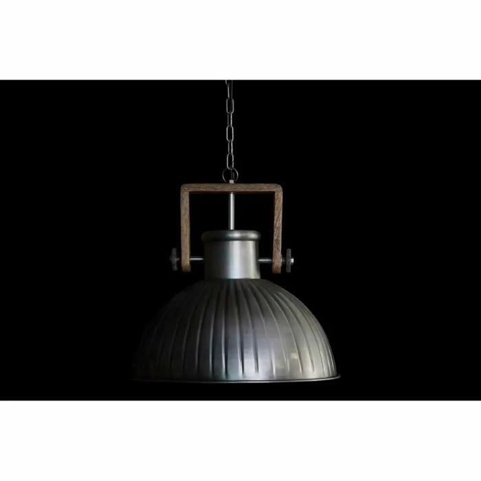 Полилей DKD Home Decor Кафяв Сребрист Желязо Дърво манго 50
