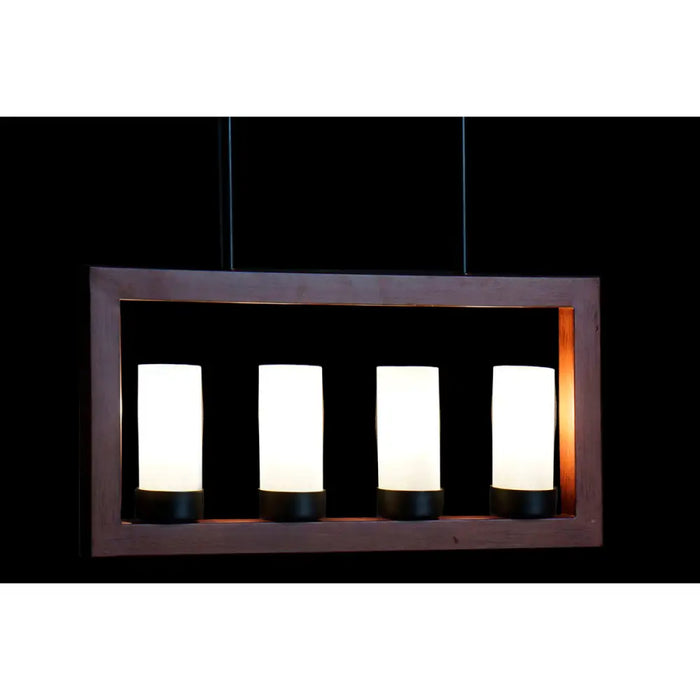 Полилей DKD Home Decor Кафяв Алуминий Кристал (52 x 6 x 26