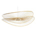 Полилей DKD Home Decor Кафяв Бамбук 50 W 100 x 100 x 25 cm