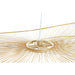 Полилей DKD Home Decor Кафяв Бамбук 50 W 100 x 100 x 25 cm