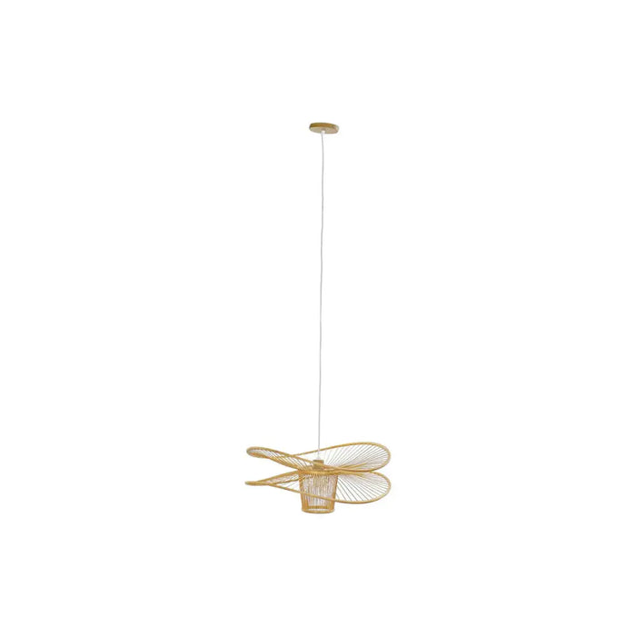 Полилей DKD Home Decor Кафяв Бамбук 50 W 60 x 60 x 28 cm