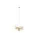 Полилей DKD Home Decor Кафяв Бамбук 50 W 60 x 60 x 28 cm