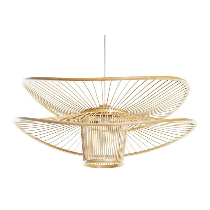 Полилей DKD Home Decor Кафяв Бамбук 50 W 60 x 60 x 28 cm