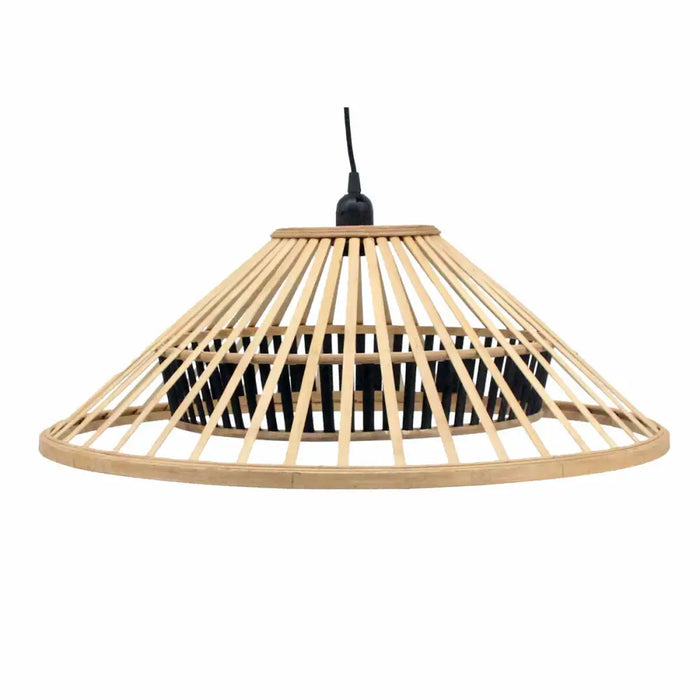 Полилей DKD Home Decor Кафяв Бамбук 50 W (60 x 60 x 21 cm)