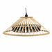 Полилей DKD Home Decor Кафяв Бамбук 50 W (60 x 60 x 21 cm)