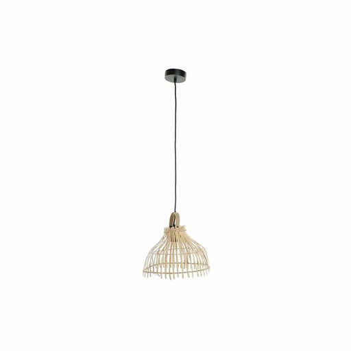 Полилей DKD Home Decor Кафяв Многоцветен Метал плетена
