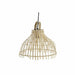 Полилей DKD Home Decor Кафяв Многоцветен Метал плетена