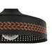 Полилей DKD Home Decor Кафяв Черен Сметана Метал 50 W 35 x