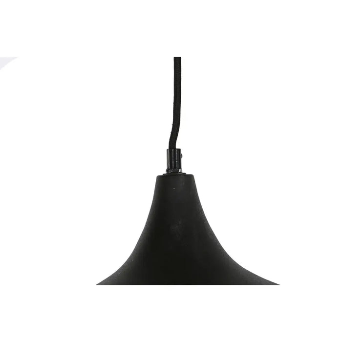 Полилей DKD Home Decor Кафяв Черен Сметана Метал 50 W 35 x