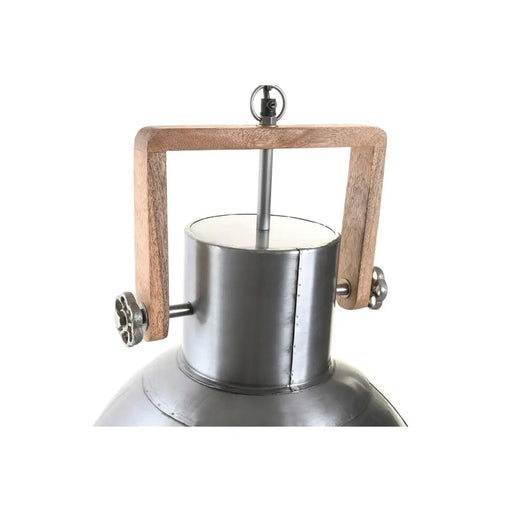 Полилей DKD Home Decor Кафяв Сребрист Желязо Дърво манго 50