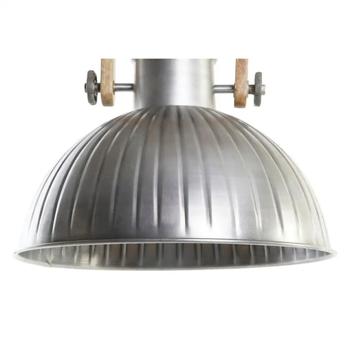 Полилей DKD Home Decor Кафяв Сребрист Желязо Дърво манго 50