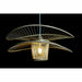 Полилей DKD Home Decor Кафяв Бамбук 50 W 60 x 60 x 28 cm