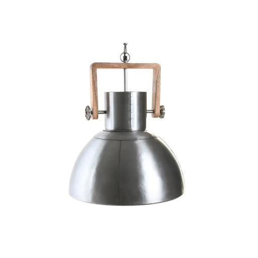 Полилей DKD Home Decor Кафяв Сребрист Желязо Дърво манго 50