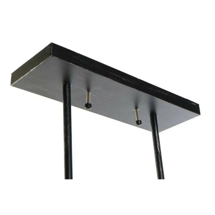 Полилей DKD Home Decor Кристал Черен Кафяв Алуминий (50 x 8
