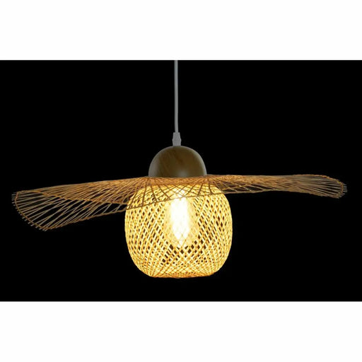 Полилей DKD Home Decor Многоцветен Естествен Дървен Бамбук