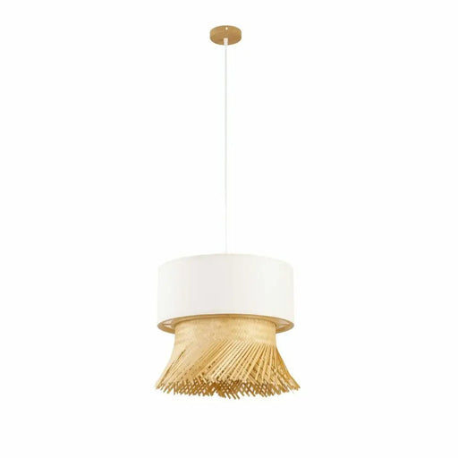 Полилей DKD Home Decor полиестер Бамбук (40 x 40 x 39 cm)