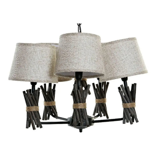 Полилей DKD Home Decor полиестер Метал (55 x 55 x 100 cm)