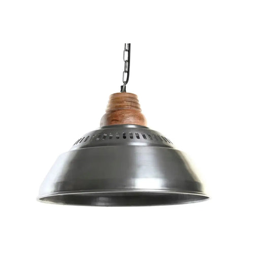 Полилей DKD Home Decor Сребрист Кафяв Желязо Дърво манго 50