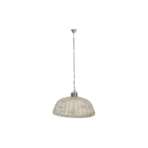 Полилей DKD Home Decor Сребрист Естествен Метал 50 W 80 x