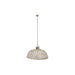 Полилей DKD Home Decor Сребрист Естествен Метал 50 W 80 x