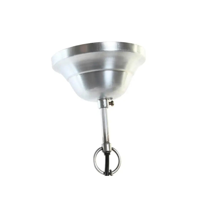 Полилей DKD Home Decor Сребрист Кафяв Желязо Дърво манго 50