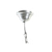 Полилей DKD Home Decor Сребрист Желязо 50 W 43 x 43 x 66 cm