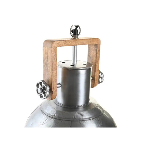 Полилей DKD Home Decor Сребрист Кафяв Сребро 50 W (31 x 31