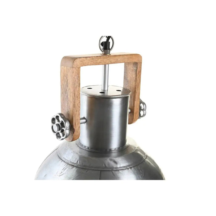 Полилей DKD Home Decor Сребрист Кафяв Сребро 50 W (31 x 31