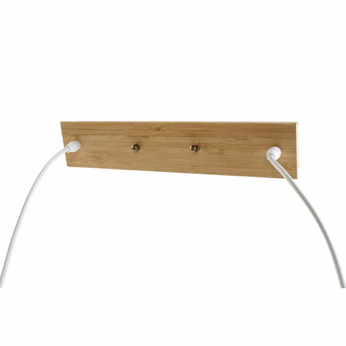 Полилей DKD Home Decor Светло кафяв Дървен Бамбук 50 W 220