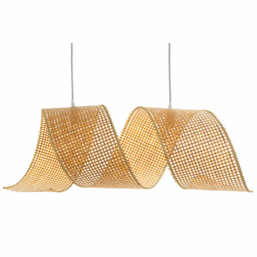 Полилей DKD Home Decor Светло кафяв Дървен Бамбук 50 W 220