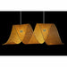 Полилей DKD Home Decor Светло кафяв Дървен Бамбук 50 W 220