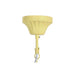 Полилей DKD Home Decor Жълт Кафяв Метал Дървен MDF 40 W 50