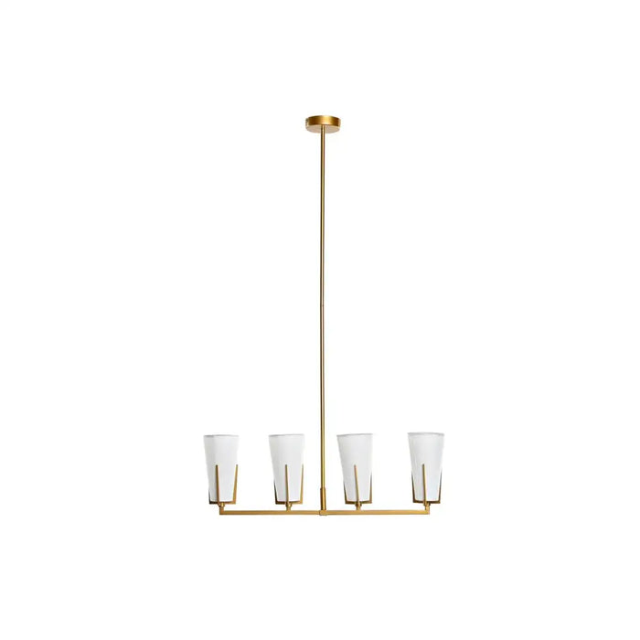 Полилей DKD Home Decor Златен Бял (67 x 14 x 22 cm)